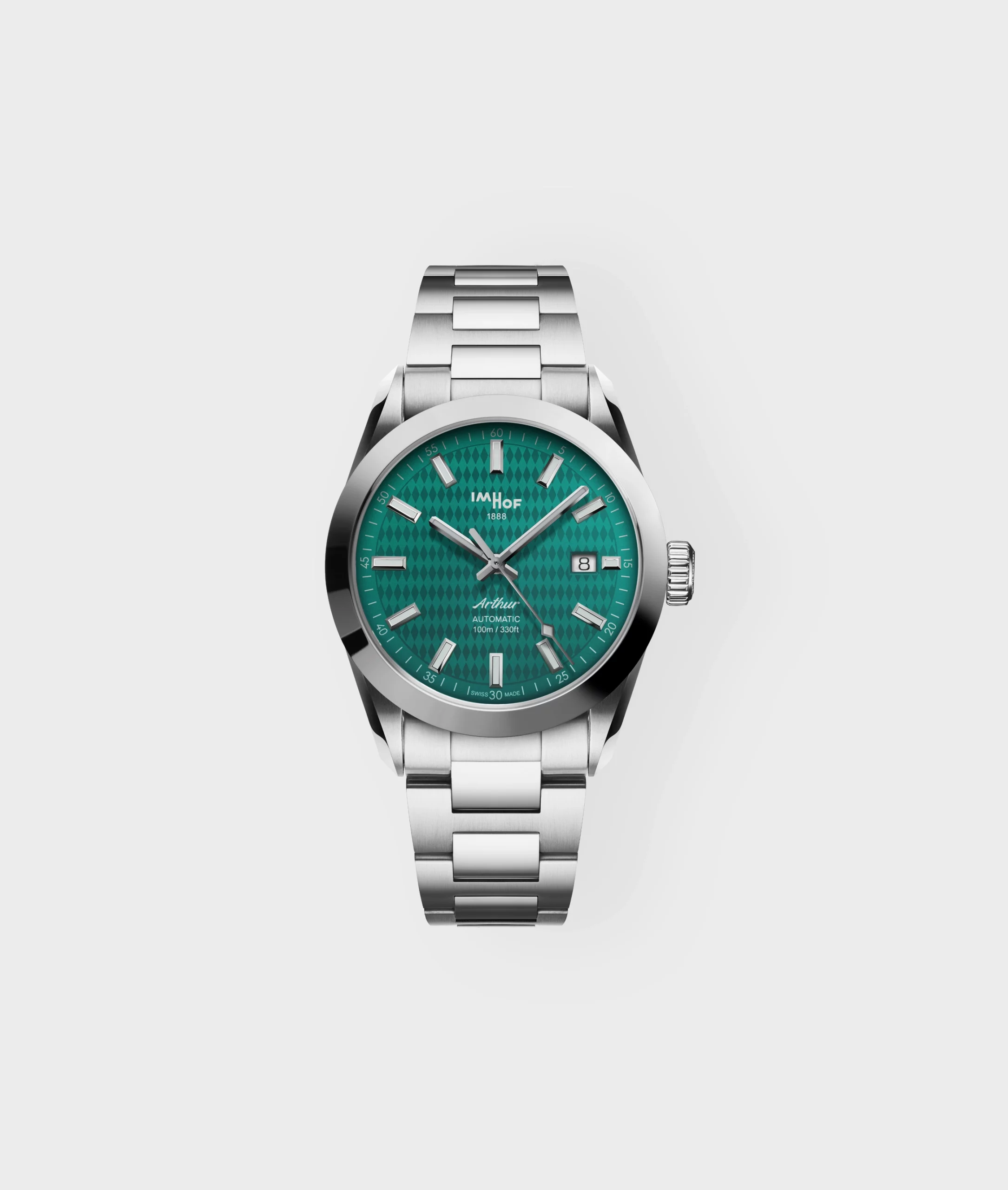 Arthur, Persian green color, Pattern dial